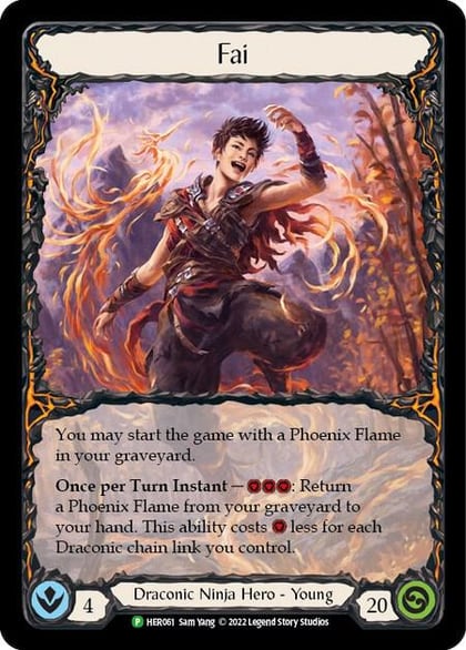 Fai - HER061, Flesh and Blood: Promo Cards HER061