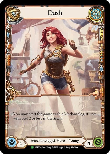 Dash - HER070, Flesh and Blood: Promo Cards HER070