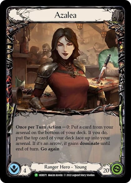 Azalea - HER071, Flesh and Blood: Promo Cards HER071