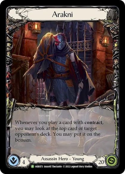 Arakni - HER073, Flesh and Blood: Promo Cards HER073