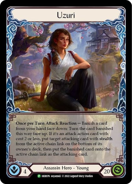 Uzuri - HER076, Flesh and Blood: Promo Cards HER076