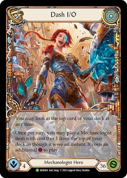 Dash I/O - HER094, Flesh and Blood: Promo Cards HER094