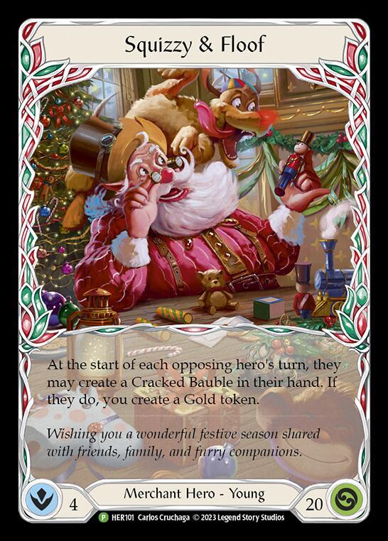 Squizzy & Floof - HER101, Flesh and Blood: Promo Cards HER101