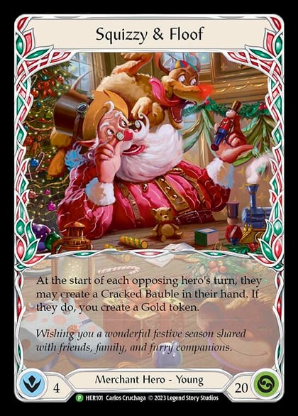 Squizzy & Floof - HER101, Flesh and Blood: Promo Cards HER101