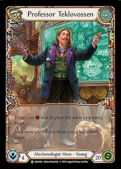 Professor Teklovossen - HER104, Flesh and Blood: Promo Cards HER104