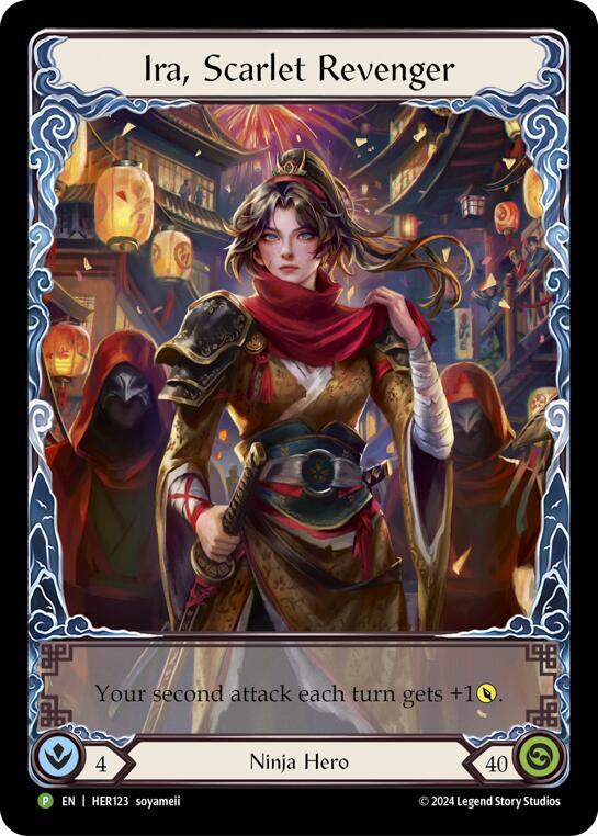 Ira, Scarlet Revenger - HER123, Flesh and Blood: Promo Cards HER123