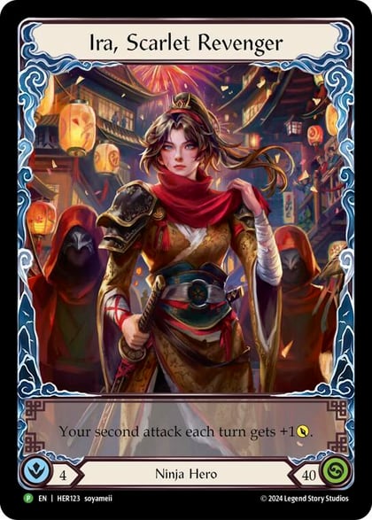 Ira, Scarlet Revenger - HER123, Flesh and Blood: Promo Cards HER123