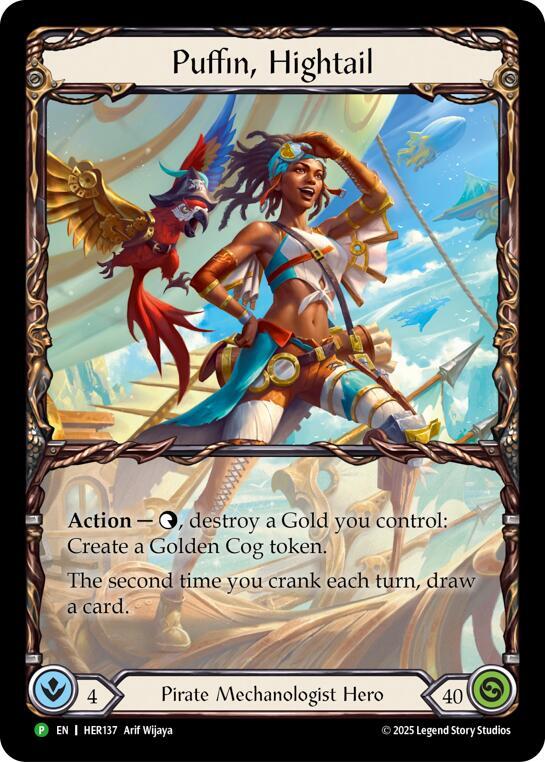 Puffin, Hightail - HER137, Flesh and Blood: Promo Cards HER137