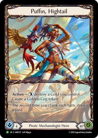 Puffin, Hightail - HER137, Flesh and Blood: Promo Cards HER137