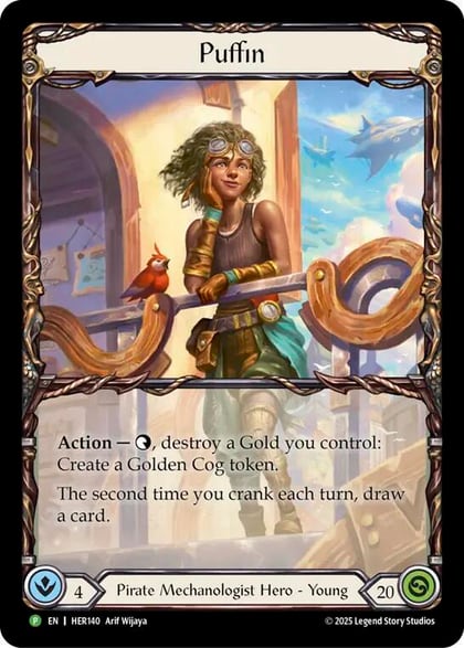 Puffin - HER140, Flesh and Blood: Promo Cards HER140