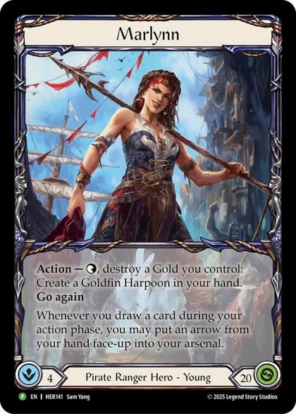Marlynn - HER141, Flesh and Blood: Promo Cards HER141
