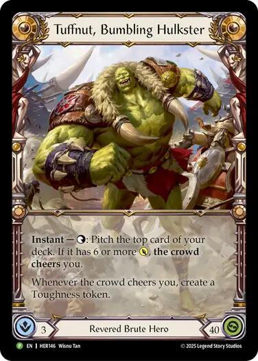 Tuffnut, Bumbling Hulkster - HER146, Flesh and Blood: Promo Cards HER146