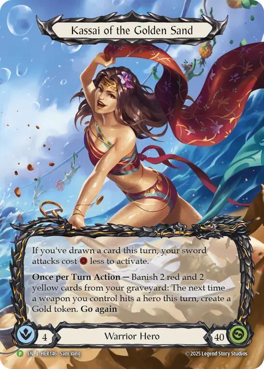 Kassai of the Golden Sand - HER146, Flesh and Blood: Promo Cards HER146