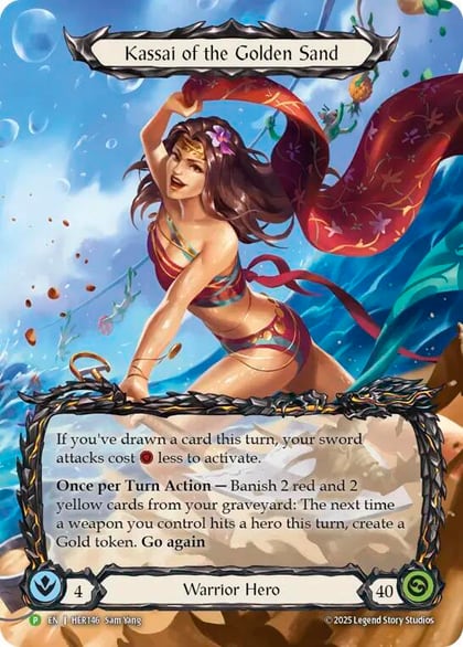 Kassai of the Golden Sand - HER146, Flesh and Blood: Promo Cards HER146