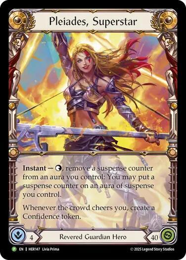 Pleiades, Superstar - HER147, Flesh and Blood: Promo Cards HER147