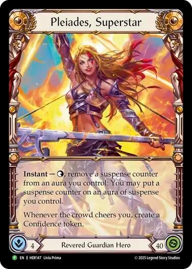 Pleiades, Superstar - HER147, Flesh and Blood: Promo Cards HER147