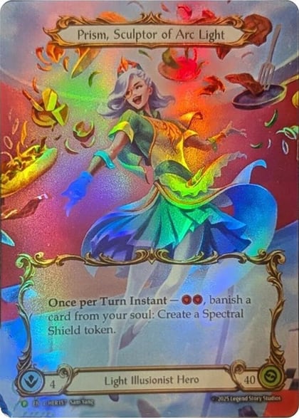 Prism, Sculptor of Arc Light - HER157, Flesh and Blood: Promo Cards HER157
