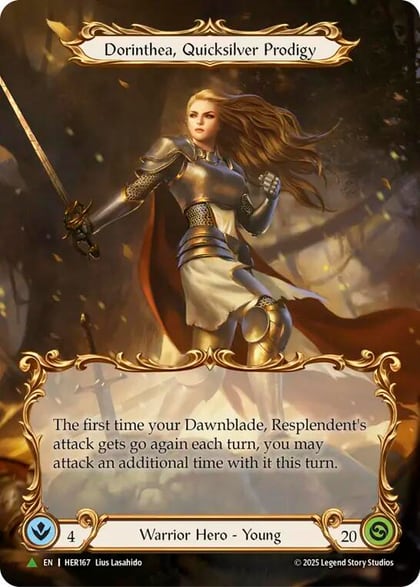 Dorinthea, Quicksilver Prodigy (Marvel) - HER167, Flesh and Blood: Promo Cards HER167