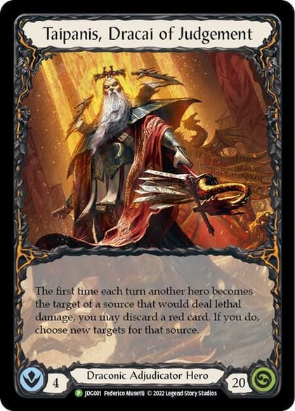 Taipanis, Dracai of Judgement - JDG001, Flesh and Blood: Promo Cards JDG001