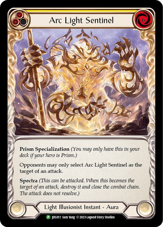 Arc Light Sentinel - JDG011, Flesh and Blood: Promo Cards JDG011