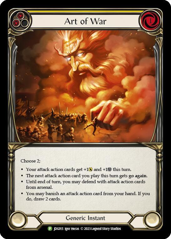 Art of War - JDG015, Flesh and Blood: Promo Cards JDG015