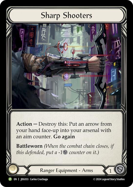 Sharp Shooters - JDG033, Flesh and Blood: Promo Cards JDG033