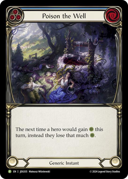 Poison the Well - JDG035, Flesh and Blood: Promo Cards JDG035