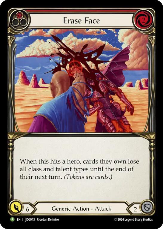 Erase Face - JDG043, Flesh and Blood: Promo Cards JDG043