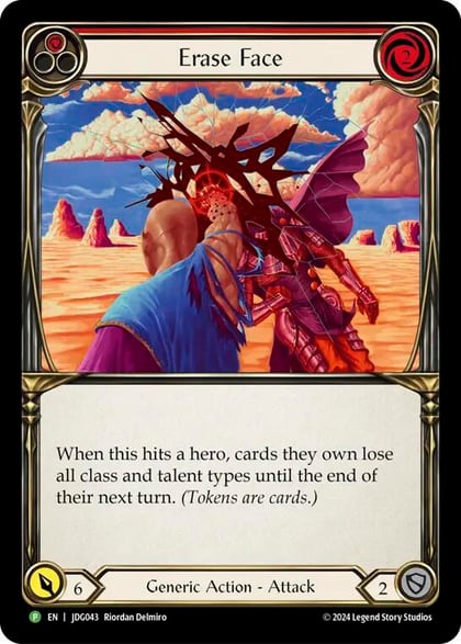 Erase Face - JDG043, Flesh and Blood: Promo Cards JDG043