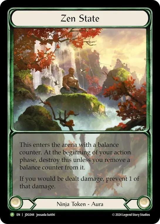 Zen State - JDG044, Flesh and Blood: Promo Cards JDG044