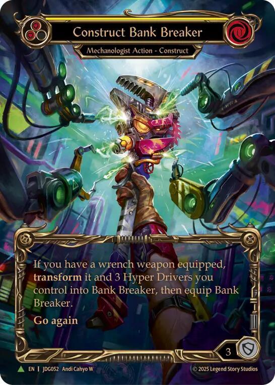 Construct Bank Breaker - JDG052, Flesh and Blood: Promo Cards JDG052