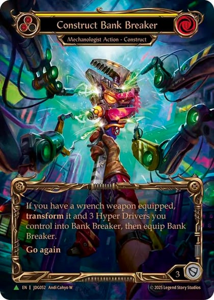 Construct Bank Breaker - JDG052, Flesh and Blood: Promo Cards JDG052