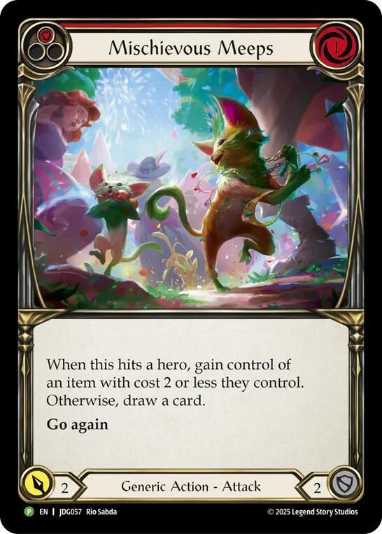 Mischievous Meeps - JDG057, Flesh and Blood: Promo Cards JDG057