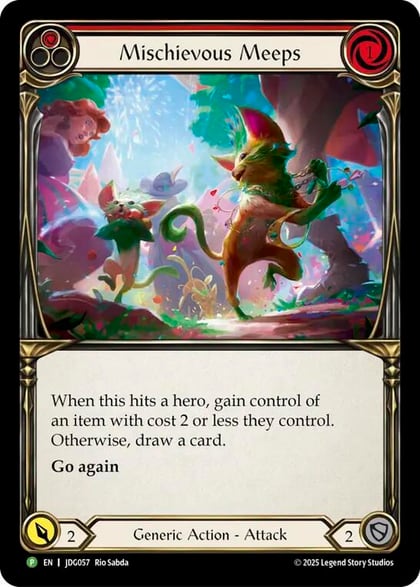 Mischievous Meeps - JDG057, Flesh and Blood: Promo Cards JDG057