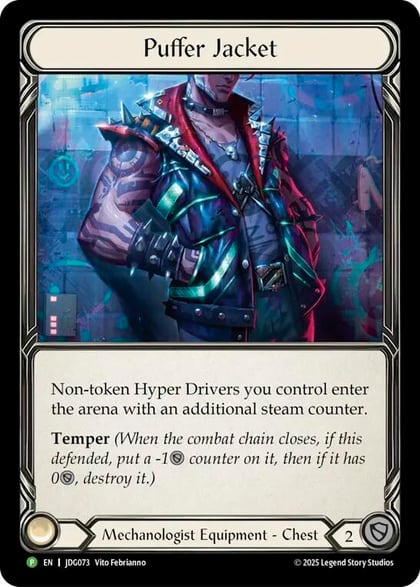 Puffer Jacket - JDG073, Flesh and Blood: Promo Cards JDG073
