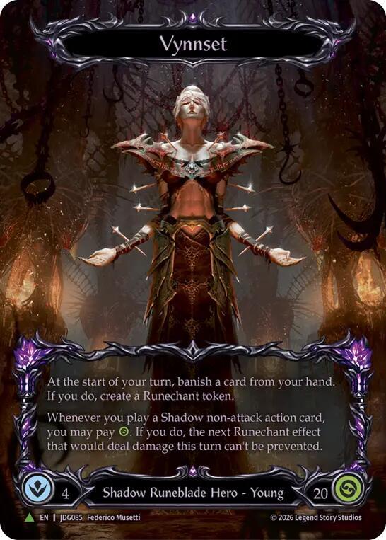 Vynnset (Marvel) - JDG085, Flesh and Blood: Promo Cards JDG085