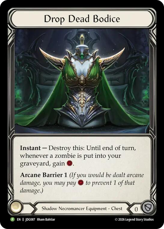 Drop Dead Bodice - JDG087, Flesh and Blood: Promo Cards JDG087