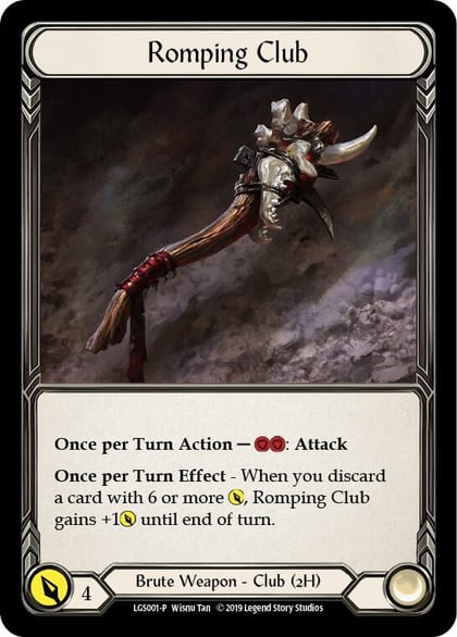 Romping Club - LGS001, Flesh and Blood: Promo Cards LGS001