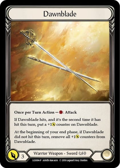 Dawnblade - LGS004, Flesh and Blood: Promo Cards LGS004