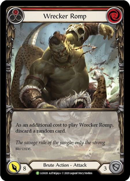 Wrecker Romp (Red) - LGS020, Flesh and Blood: Promo Cards LGS020