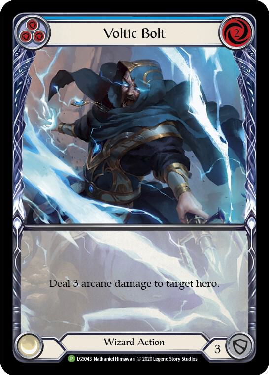 Voltic Bolt (Blue) - LGS043, Flesh and Blood: Promo Cards LGS043
