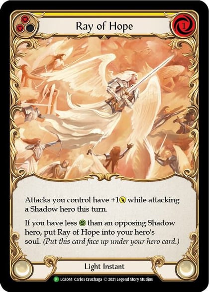 Ray of Hope - LGS044, Flesh and Blood: Promo Cards LGS044
