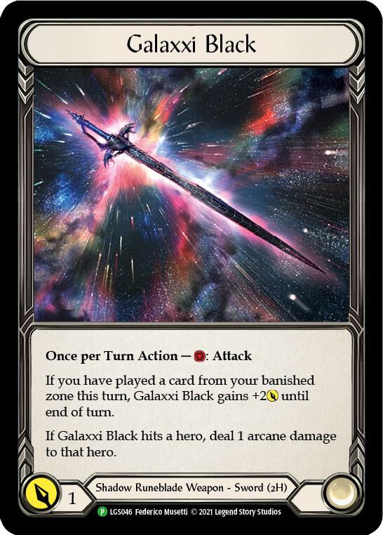 Galaxxi Black - LGS046, Flesh and Blood: Promo Cards LGS046