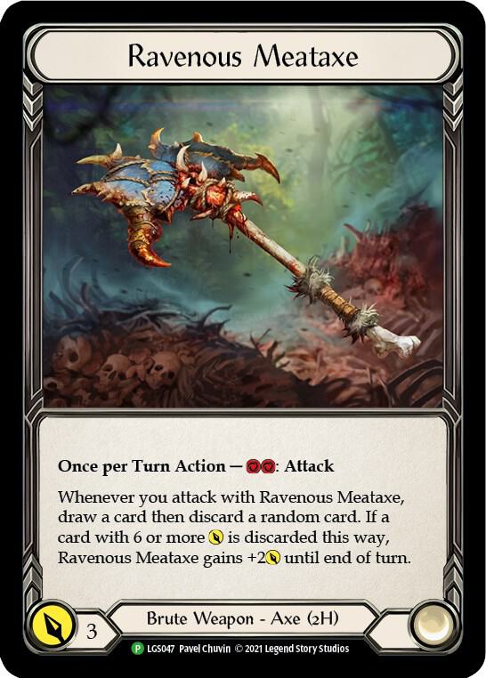 Ravenous Meataxe - LGS047, Flesh and Blood: Promo Cards LGS047
