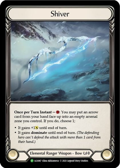 Shiver - LGS067, Flesh and Blood: Promo Cards LGS067