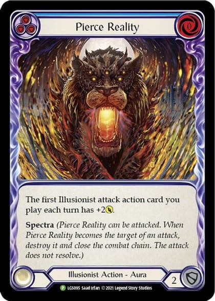 Pierce Reality - LGS095, Flesh and Blood: Promo Cards LGS095