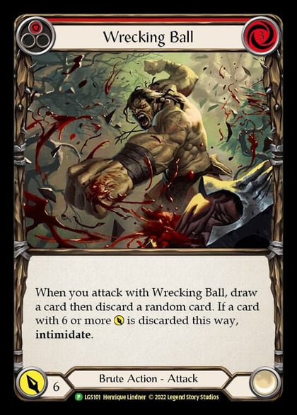 Wrecking Ball - LGS101, Flesh and Blood: Promo Cards LGS101