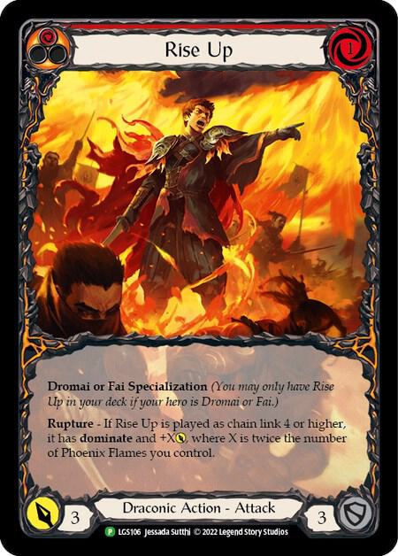 Rise Up - LGS106, Flesh and Blood: Promo Cards LGS106