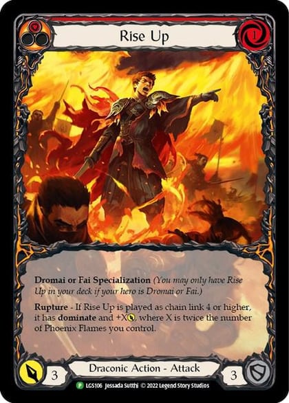 Rise Up - LGS106, Flesh and Blood: Promo Cards LGS106