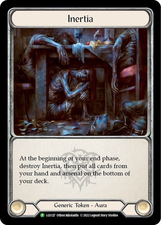 Inertia // Ponder - LGS127, Flesh and Blood: Promo Cards LGS127 // LGS128